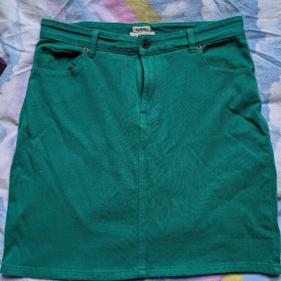 L.L.Bean & Eddie Bauer Cotton Pencil Skirts - Picture 2 of 13